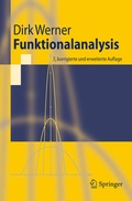 Cover: Funktionalanalysis - Springer