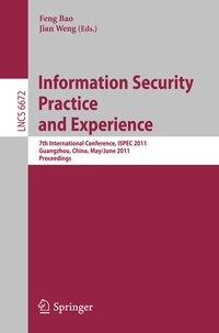 Enlarge image Cover: Information Security Practice and Experience - Springer