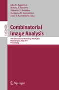 Cover: Combinatorial Image Analysis - Springer