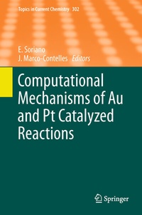 Abbildung von: Computational Mechanisms of Au and Pt Catalyzed Reactions - Springer