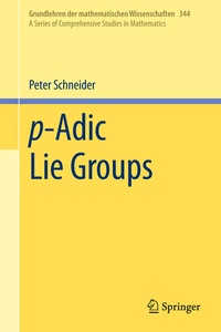 Abbildung von: p-Adic Lie Groups - Springer