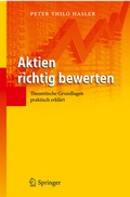 Cover: Aktien richtig bewerten - Springer Gabler