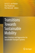 Cover: Transitions Towards Sustainable Mobility - Springer