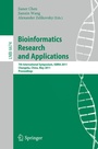 Cover: Bioinformatics Research and Application - Springer