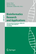 Cover: Bioinformatics Research and Application - Springer