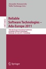 Cover: Reliable Software Technologies - Ada-Europe 2011 - Springer