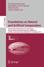 Cover: Foundations on Natural and Artificial Computation - Springer