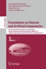 Cover: Foundations on Natural and Artificial Computation - Springer