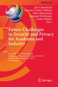 Cover: Future Challenges in Security and Privacy for Academia and Industry - Springer