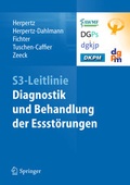 Cover: S3-Leitlinie Diagnostik und Behandlung der Essst&ouml;rungen - Springer