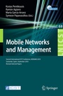 Cover: Mobile Networks and Management - Springer