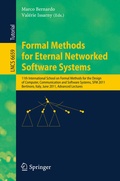 Cover: Formal Methods for Eternal Networked Software Systems - Springer