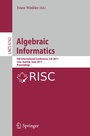 Cover: Algebraic Informatics - Springer