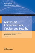 Cover: Multimedia Communications, Services and Security - Springer