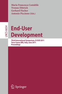 Enlarge image Cover: End-User Development - Springer