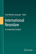 Cover: International Neurolaw - Springer