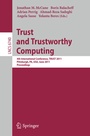 Bild: Trust and Trustworthy Computing - Springer
