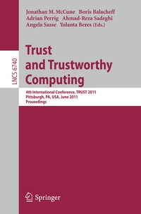 Bild vergrößern Bild: Trust and Trustworthy Computing - Springer