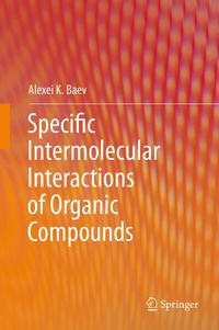 Abbildung von: Specific Intermolecular Interactions of Organic Compounds - Springer