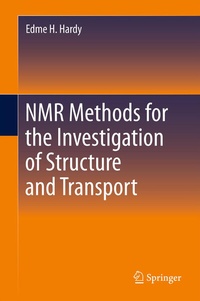 Abbildung von: NMR Methods for the Investigation of Structure and Transport - Springer