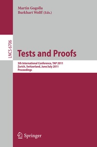 Abbildung von: Tests and Proofs - Springer