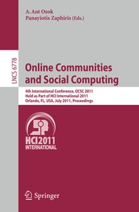 Abbildung von: Online Communities and Social Computing - Springer