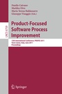 Cover: Product-Focused Software Process Improvement - Springer