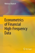 Cover: Econometrics of Financial High-Frequency Data - Springer