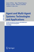 Cover: Agent and Multi-Agent Systems: Technologies and Applications - Springer