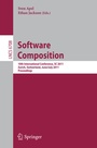 Cover: Software Composition - Springer