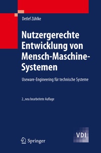 Abbildung von: Nutzergerechte Entwicklung von Mensch-Maschine-Systemen - Springer