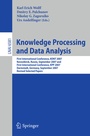 Cover: Knowledge Processing and Data Analysis - Springer