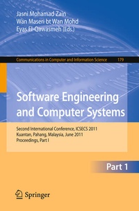 Enlarge image Cover: Software Engineering and Computer Systems, Part I - Springer