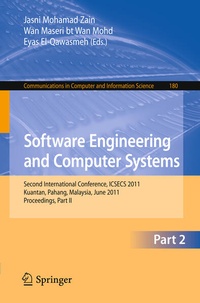 Enlarge image Cover: Software Engineering and Computer Systems, Part II - Springer