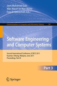 Enlarge image Cover: Software Engineering and Computer Systems, Part III - Springer