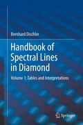 Cover: Handbook of Spectral Lines in Diamond - Springer
