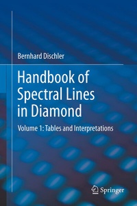 Abbildung von: Handbook of Spectral Lines in Diamond - Springer