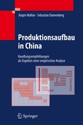Cover: Produktionsaufbau in China - Springer