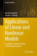 Cover: Applications of Linear and Nonlinear Models - Springer