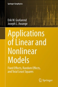 Enlarge image Cover: Applications of Linear and Nonlinear Models - Springer