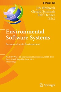Enlarge image Cover: Environmental Software Systems. Frameworks of eEnvironment - Springer