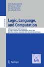 Cover: Logic, Language, and Computation - Springer