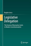 Cover: Legislative Delegation - Springer