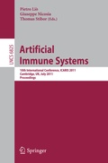 Cover: Artificial Immune Systems - Springer