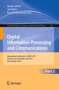 Cover: Digital Information Processing and Communications, Part II - Springer