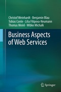 Bild: Business Aspects of Web Services - Springer