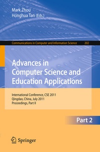 Enlarge image Cover: Advances in Computer Science and Education Applications - Springer