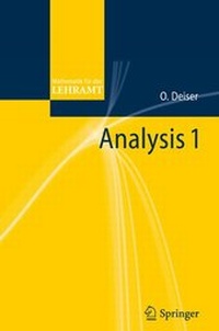 Abbildung von: Analysis 1 - Springer