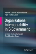Bild: Organizational Interoperability in E-Government - Springer