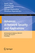 Cover: Advances in Network Security and Applications - Springer